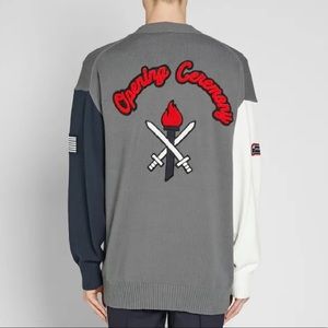 NWT Opening Ceremony Varsity Cardigan
